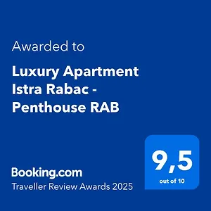 Luxury Istra - Penthouse Rab Apartment